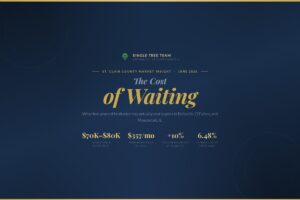 Cost of waiting to buy a home in Belleville, O’Fallon, and Mascoutah, IL – Single Tree Team